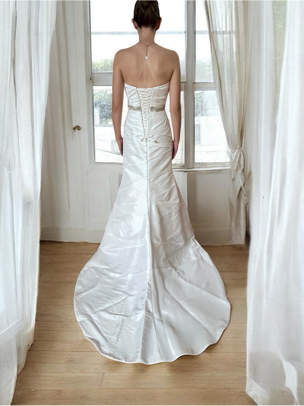 Alfred Angelo Strapless Wedding Dress R2034